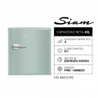 Heladera Siam Bajo Mesada Retro 43 Lts Verde 