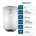 Termotanque eléctrico PHTE030B2 30lt Philco