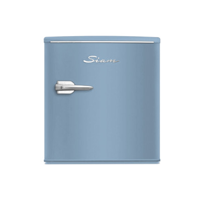 Heladera Siam Bajo Mesada Retro 43 Lts Celeste Cycle Defrost